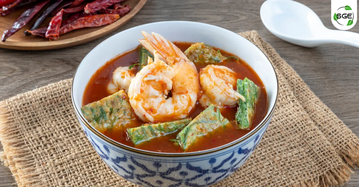 วิธีทำ แกงส้มชะอมกุ้ง พริกแกงเข้มข้น รสชาติดี ทำเองไม่ยาก