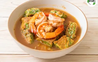 แกงส้มชะอมกุ้ง