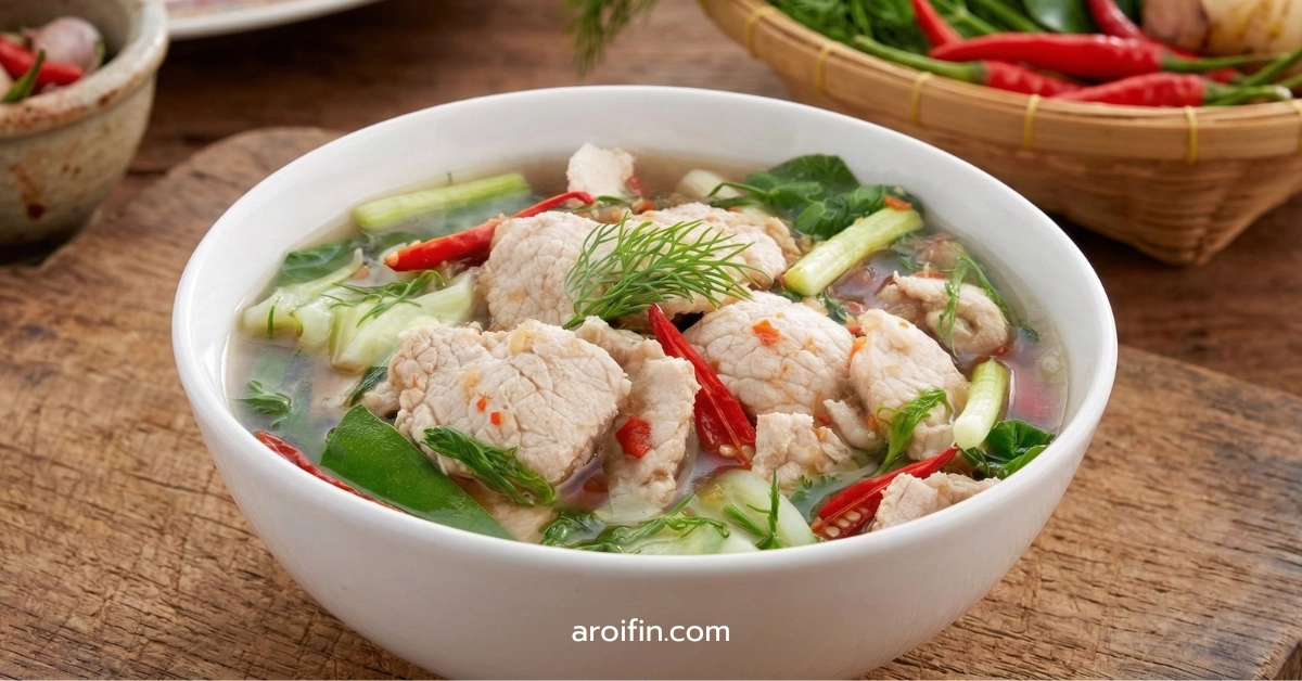 วิธีทำแกงอ่อมหมู
